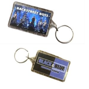 2001 Backstreet Boys - BSB | Black & Blue World Tour Keychain